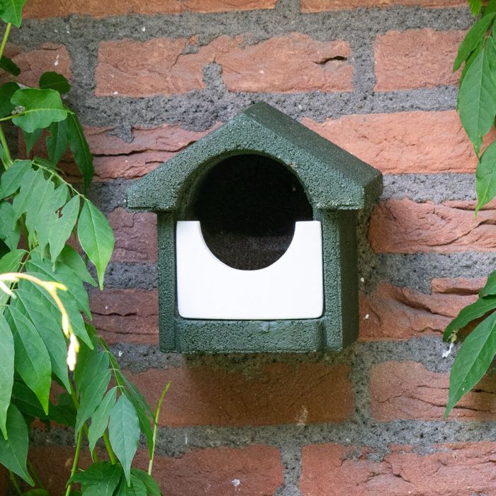 Nistkasten Holzbeton, halboffen