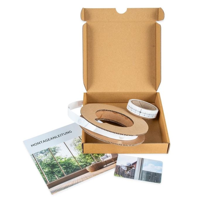 Vogelschutzmarkierung SEEN Elements, shiny/black 9/90 mm